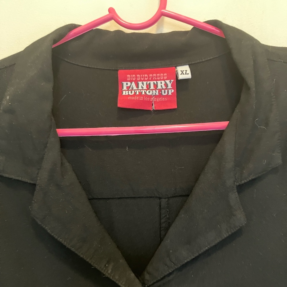 Big Bud Press Black Long Sleeve Pantry Shirt